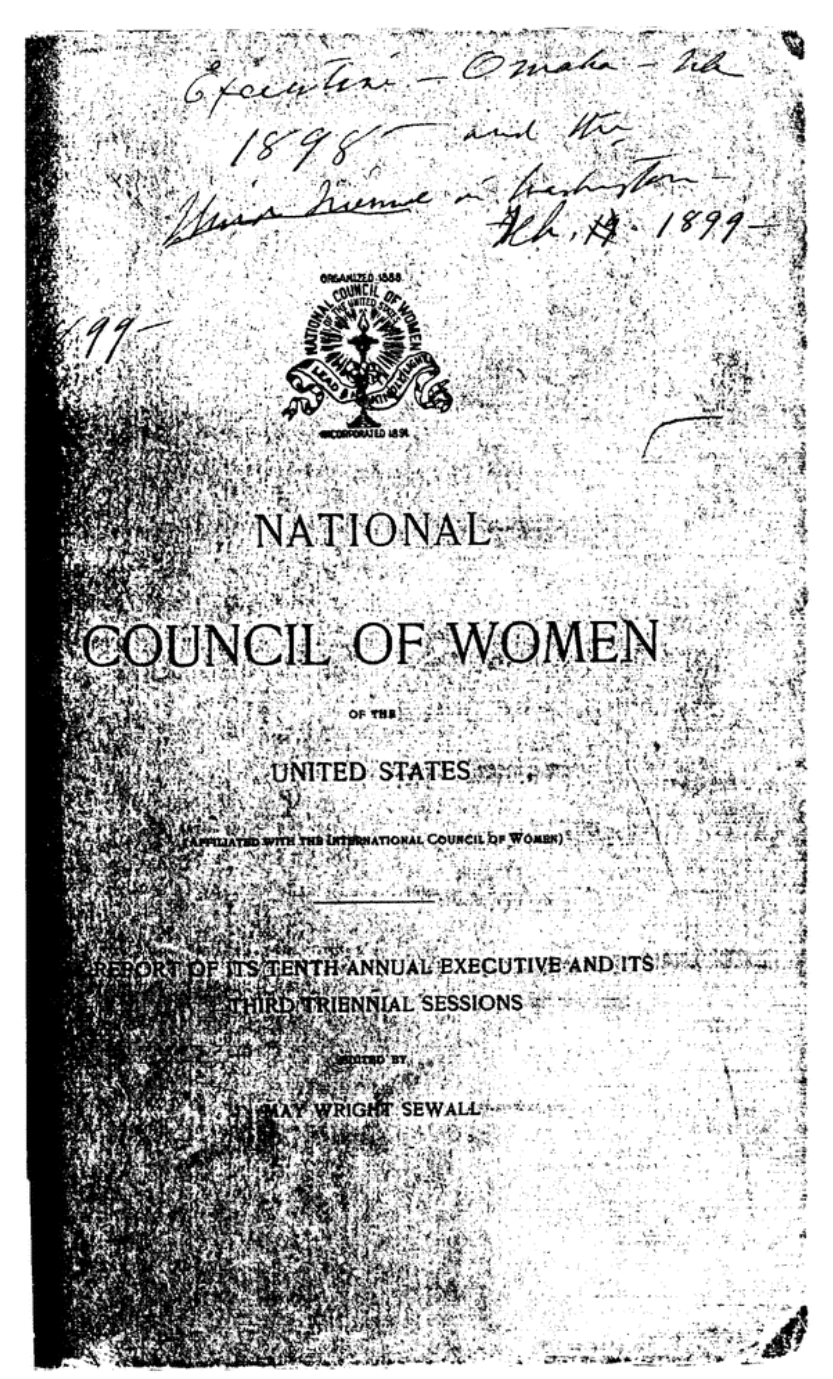 Report of its Tenth Annual Executive and its Third Triennial Sessions
